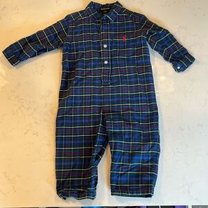 Ralph Lauren Plaid Longalls